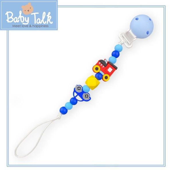 BABY TALK 小小家 防脫落矽膠奶嘴鏈 (多款可選) 