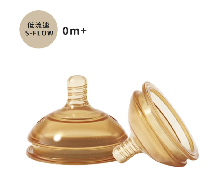 HEORSHE 仿母乳奶瓶奶嘴 (2入組) 
