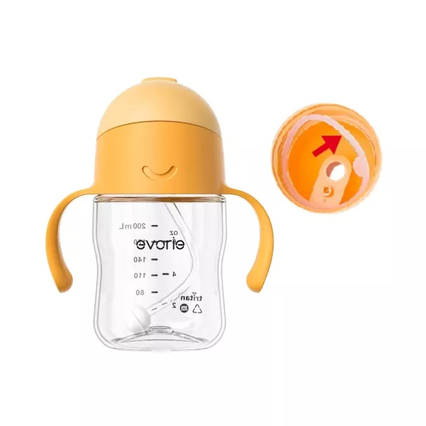 evorie 替換矽膠墊圈密封圈 適用於 200 ml、300ml、380ml兒童水壺 