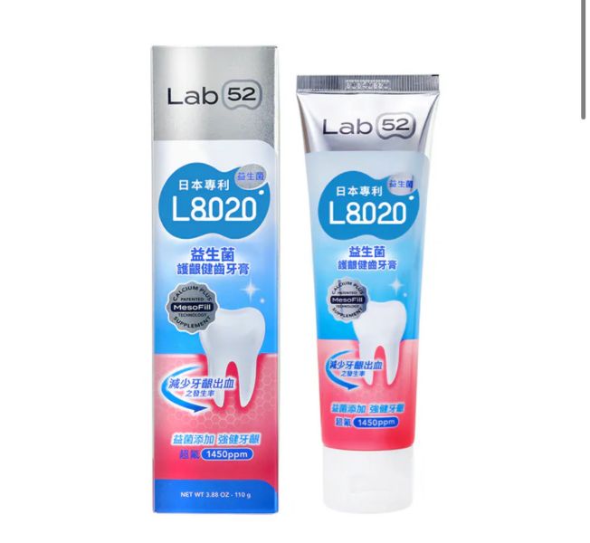 Lab52 齒妍堂 L8020益生菌護齦健齒牙膏 110g 