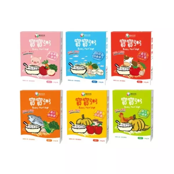 飯友 常溫寶寶粥 120g*4包/盒 7M+ 