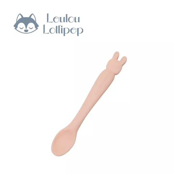 Loulou Lollipop 動物造型 矽膠餵食湯匙 