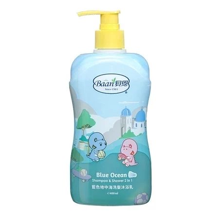 貝恩 藍色地中海洗髮沐浴-400ml 