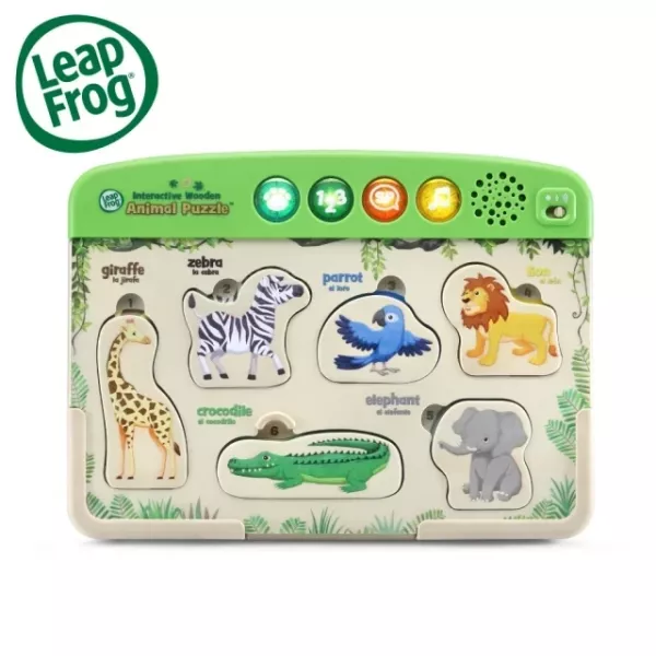 LeapFrog 木質動物拼圖 