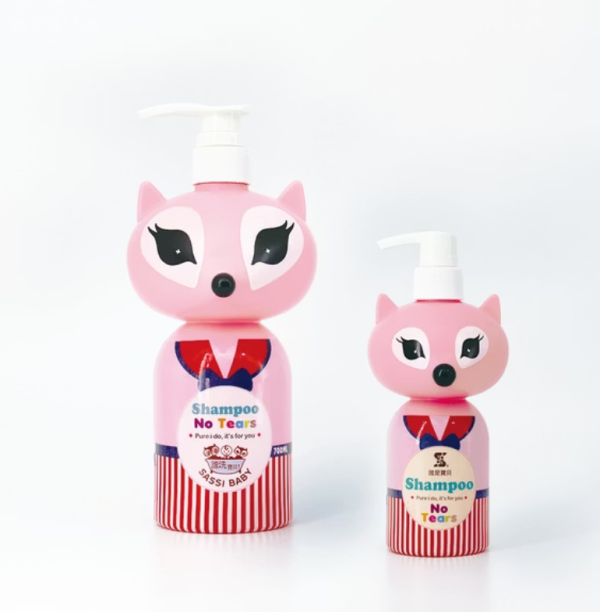 babysassi 誰是寶貝 狐狸兒童洗髮精300ml 