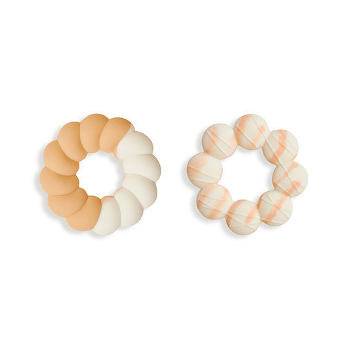 CHIC BASICS甜甜圈咬咬樂固齒器組 2入 