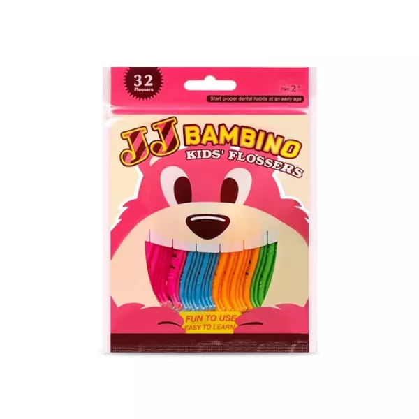 JJ BAMBINO造型兒童牙線棒(多款可選) 