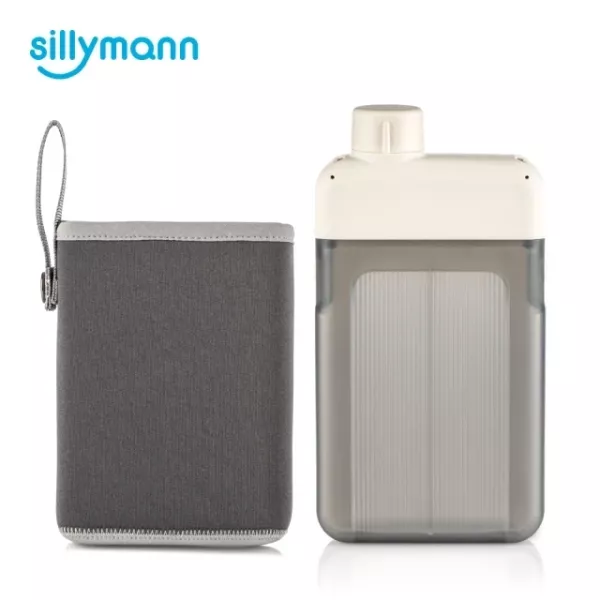 韓國sillymann 扁平時尚水壺500ml 