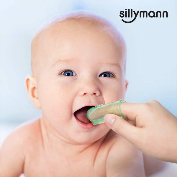 韓國sillymann 100%鉑金矽膠指套牙刷 