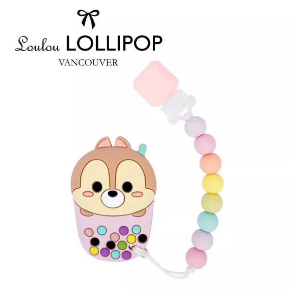 Loulou Lollipop 迪士尼系列 固齒器組/奶嘴鍊夾 