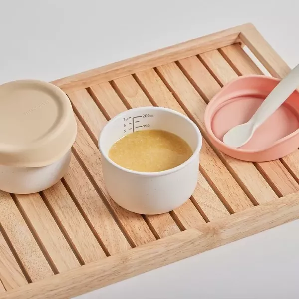 MOYUUM 韓國 陶瓷點心碗附矽膠蓋(多款可選) 