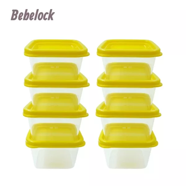 Bebelock 吸蓋儲存盒(8個/120ml) 儲存盒-兩色可選 
