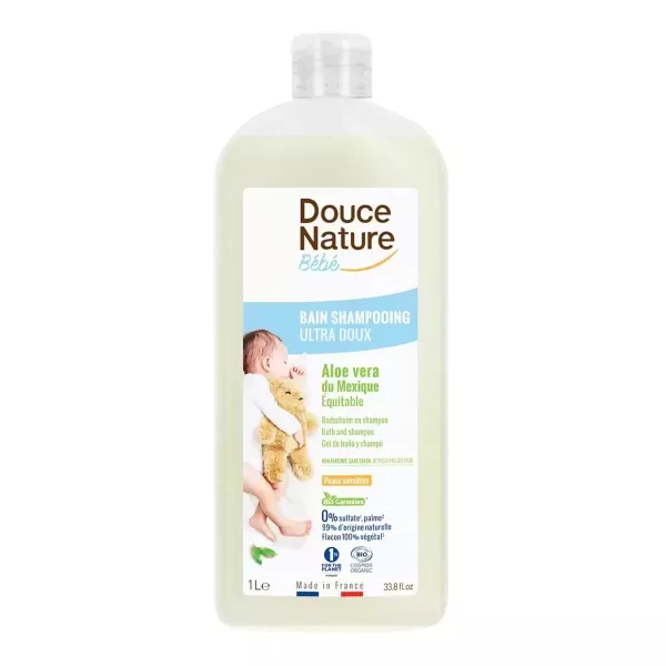 Douce Nature 嬰兒洗髮沐浴精 1公升 