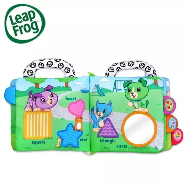 LeapFrog 有聲學習布書(綠/粉紫) 
