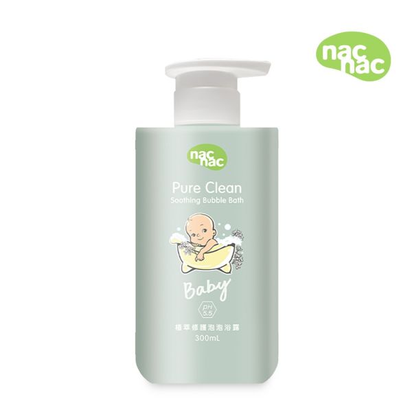 nac nac 植萃修護泡泡浴露300ml 