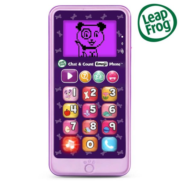 LeapFrog 炫光智慧小手機(白/紫) 