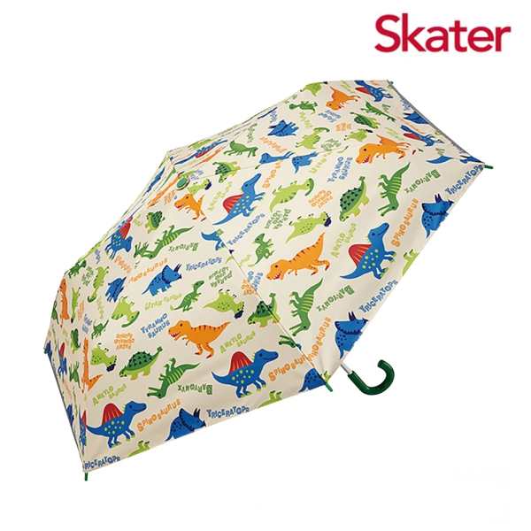 Skater 抗UV摺疊傘 50cm 恐龍圖鑑 
