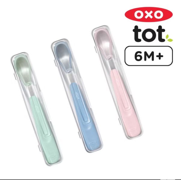 OXO tot 隨行矽膠湯匙(6M+) 
