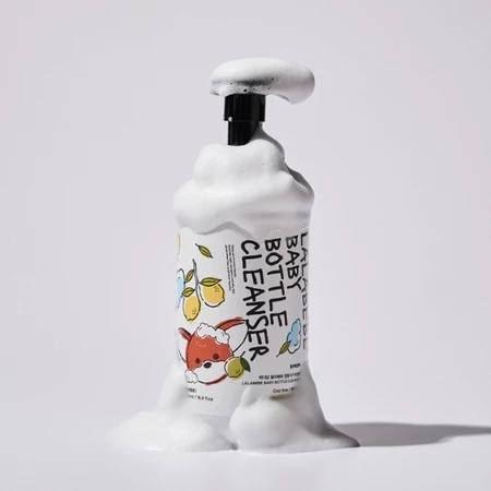 MOTHER-K LALAPOPO 草本極淨蔬果奶瓶清潔慕斯罐裝500ml/補充包400ml 