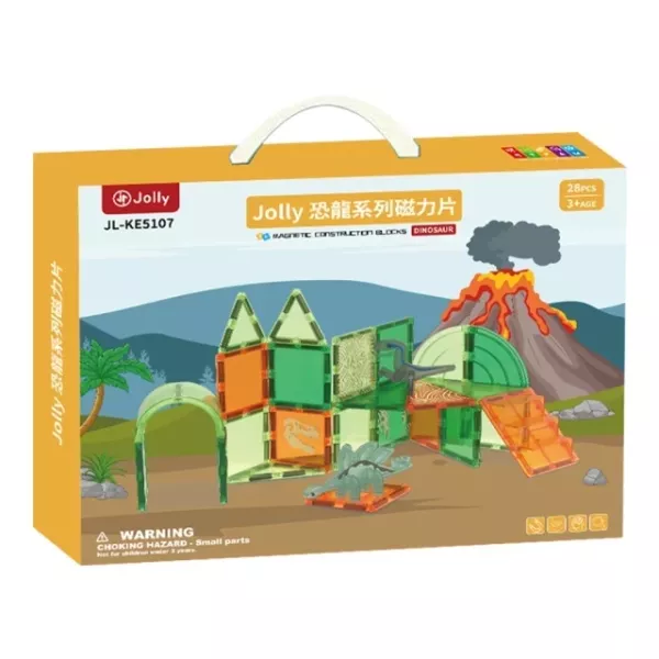 Jolly 恐龍系列磁力片(28片/62片) 