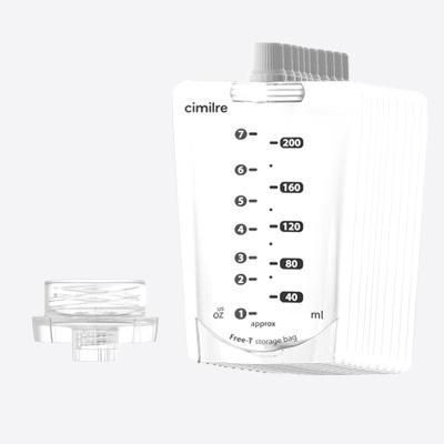 cimilre 馨乃樂 多功能拋棄式奶瓶/儲乳袋 (200ml*10入 附轉接環) 