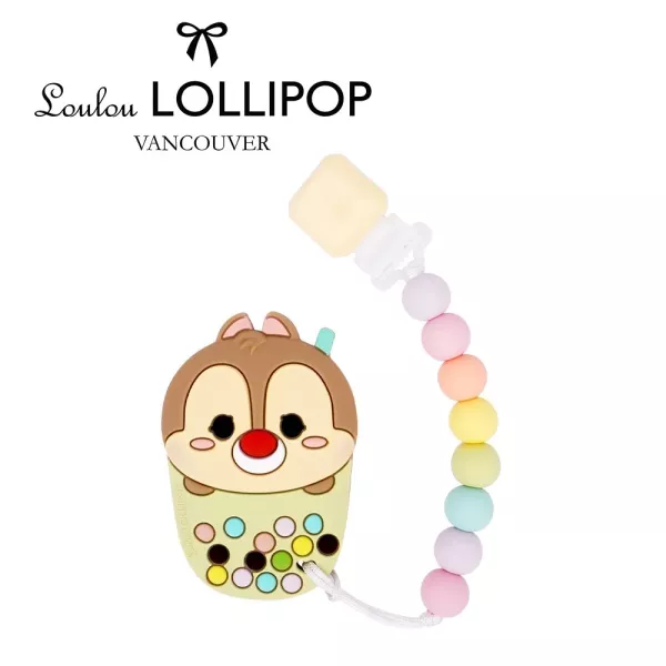 Loulou Lollipop 迪士尼系列 固齒器組/奶嘴鍊夾 