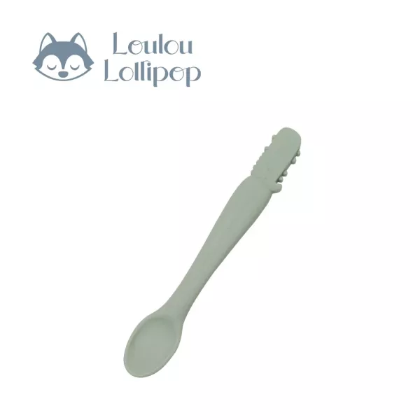 Loulou Lollipop 動物造型 矽膠餵食湯匙 