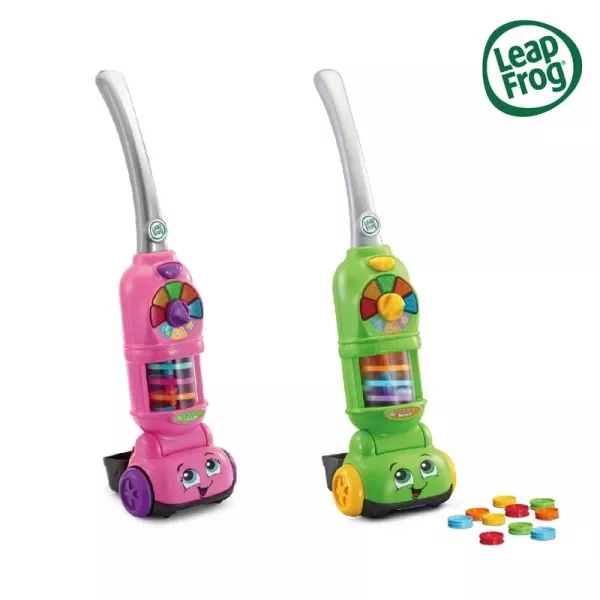 LeapFrog 走走數數吸塵器(綠/粉) 