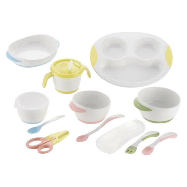 Richell 利其爾 TLI寶寶餐具系列 