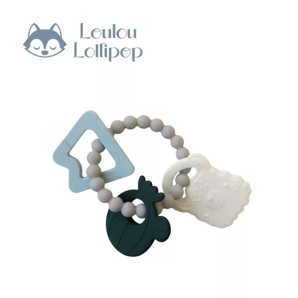 Loulou Lollipop 掛環矽膠固齒器 
