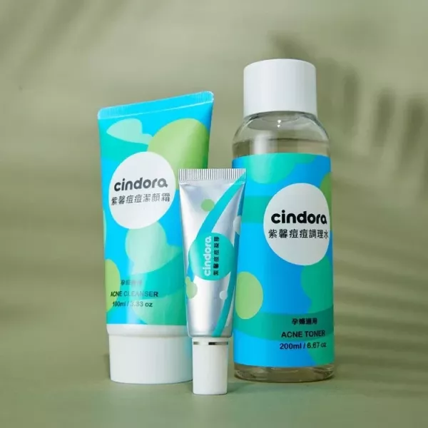 Cindora馨朵拉 紫馨痘痘撫平系列 