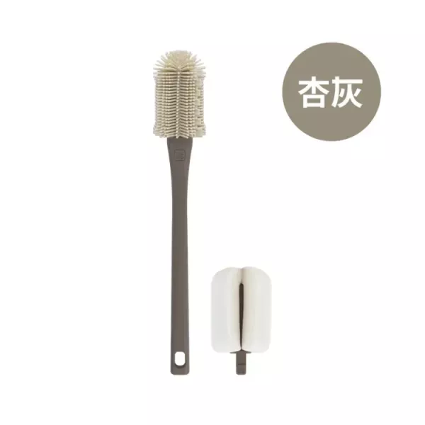 Mother-K 極簡奶瓶水杯矽膠海綿刷雙享組 