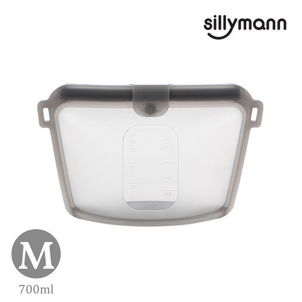 韓國sillymann 100%鉑金矽膠密封袋 700ml 