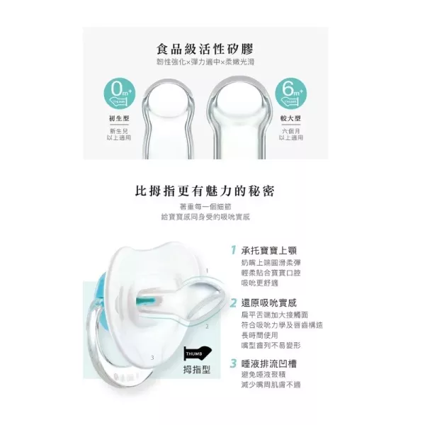 小獅王辛巴 蘿蔓拇指安撫奶嘴 