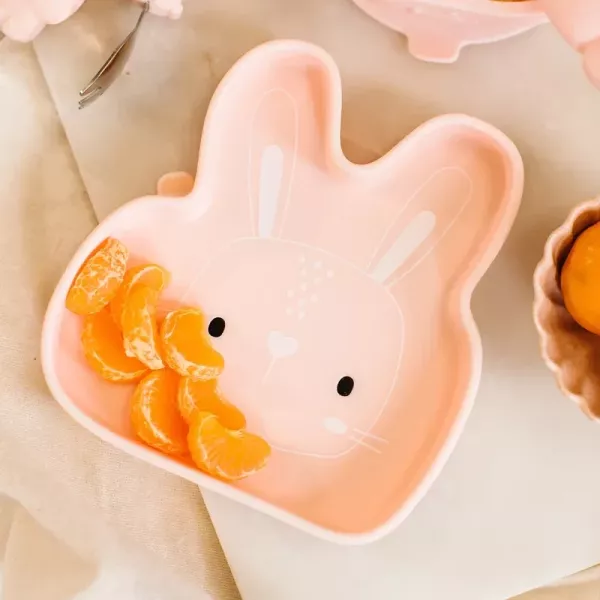 Loulou Lollipop 動物造型 防滑矽膠餐盤 
