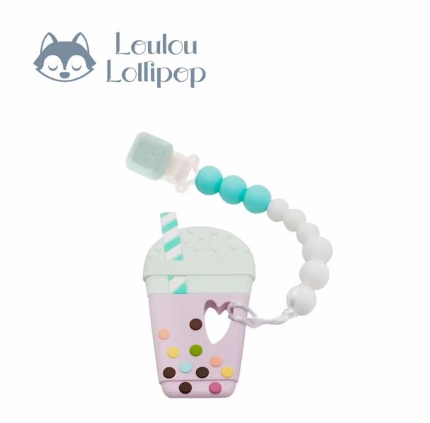 Loulou Lollipop 固齒器奶嘴鍊組 