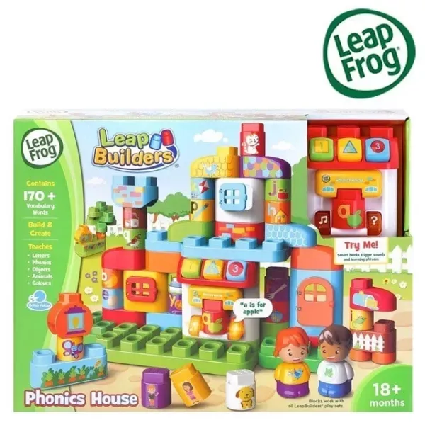 LeapFrog 小小建築師-自然發音學習屋 