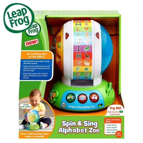LeapFrog 美國跳跳蛙 旋轉動物字母ABC 