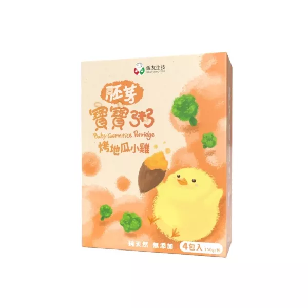 飯友 常溫寶寶胚芽粥 150g*4包/盒 10M+ 
