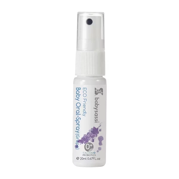 babysassi 誰是寶貝 兒童口腔噴護劑加鈣益生菌20ml 