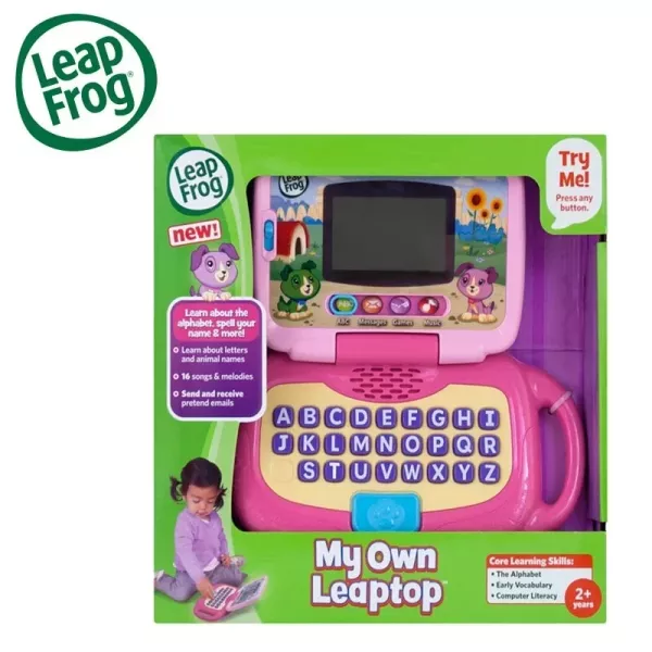 LeapFrog 我的小筆電(綠/粉) 