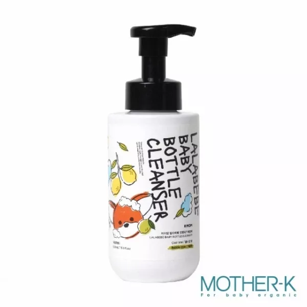 MOTHER-K LALAPOPO 草本極淨蔬果奶瓶清潔慕斯罐裝500ml/補充包400ml 