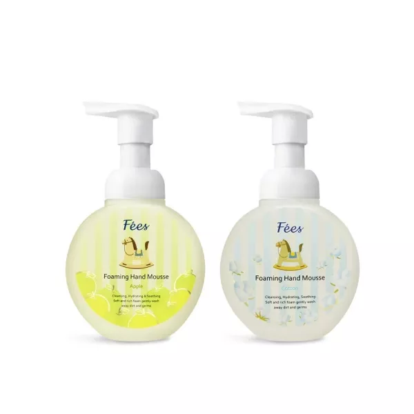 法緻 柔護潔手慕絲 340ml (棉花/蘋果) 