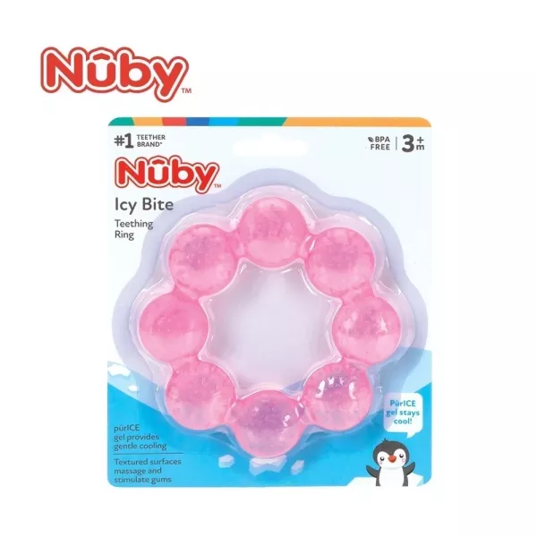 Nuby  冰膠固齒器 