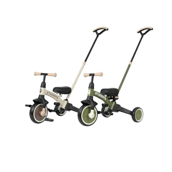 QPlay STAGER 三合一兒童三輪車(兩色可選) 