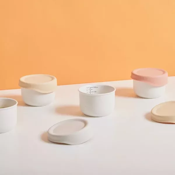 MOYUUM 韓國 陶瓷點心碗附矽膠蓋(多款可選) 