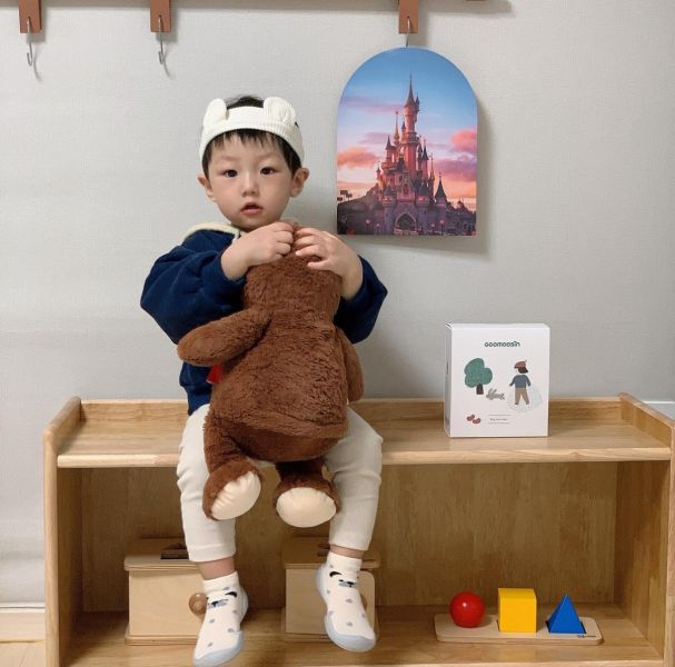 Ggomoosin 學步襪鞋  啾咪小獵犬 