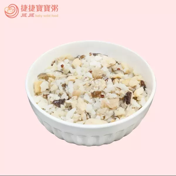 捷捷 寶寶副食品2-S5 香菇雞湯燉飯(180g*2盒) 