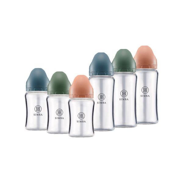 小獅王辛巴 蘊蜜質金玻璃寬口奶瓶(180ml/270ml) 