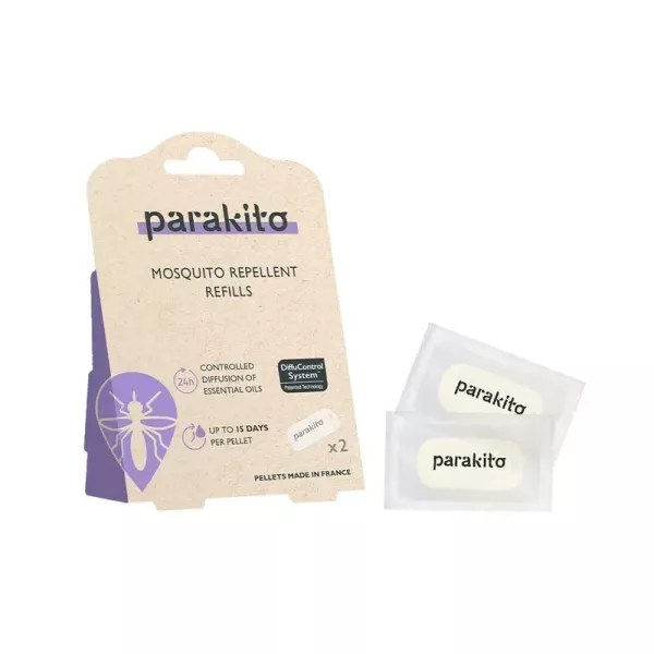 Parakito 法國洛帕 天然精油防蚊片 2入裝-多入可選(2027/02) 